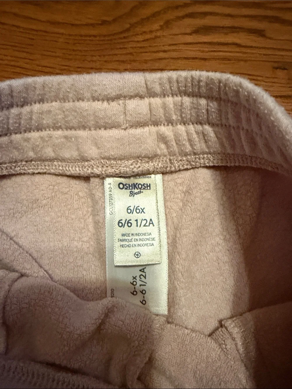 Osh Kosh Girls Pink Jogger Sweatpants